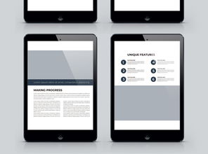 简约大气，科技引领未来 软件开发企业画册设计模板全攻略